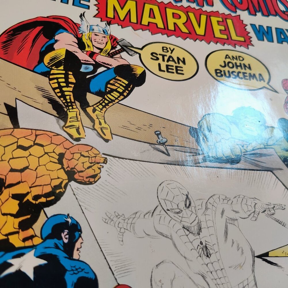 How to Draw Comics the Marvel Way by Stan Lee and John Buscema, Gently Used - Picture 7 of 15